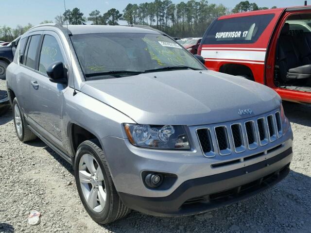 1C4NJCBA9GD567580 - 2016 JEEP COMPASS SP SILVER photo 1