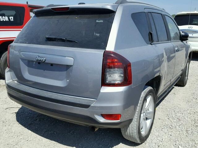 1C4NJCBA9GD567580 - 2016 JEEP COMPASS SP SILVER photo 4