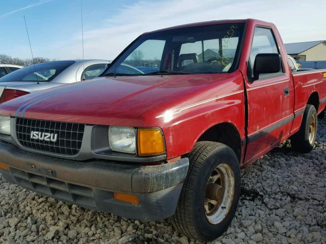 JAACL11L4S7206233 - 1995 ISUZU CONVENTION RED photo 2