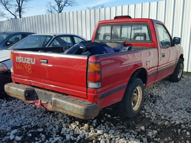 JAACL11L4S7206233 - 1995 ISUZU CONVENTION RED photo 4