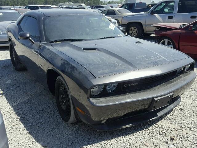 2C3CDYAG9EH298258 - 2014 DODGE CHALLENGER GRAY photo 1