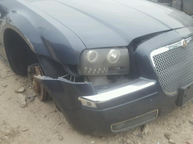 2C3LA43R77H806312 - 2007 CHRYSLER 300 GRAY photo 10