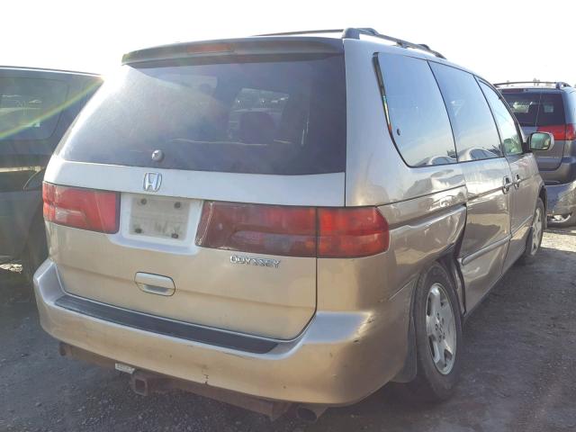 2HKRL1868YH519552 - 2000 HONDA ODYSSEY EX TAN photo 4