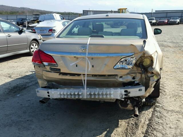 4T1BK3DB2BU434203 - 2011 TOYOTA AVALON BAS GOLD photo 9