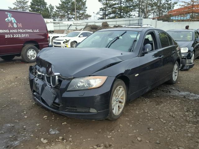 WBAVD13526KV03546 - 2006 BMW 325 XI BLACK photo 2