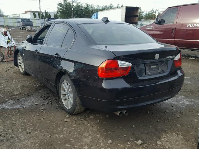 WBAVD13526KV03546 - 2006 BMW 325 XI BLACK photo 3