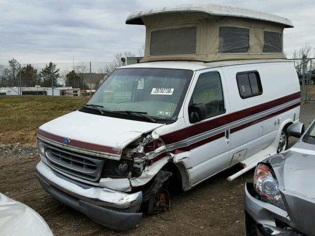 1FDHE24L4VHB59306 - 1997 FORD ECONOLINE WHITE photo 2