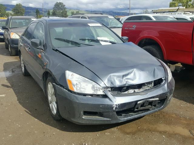 1HGCM66506A069167 - 2006 HONDA ACCORD EX GRAY photo 1