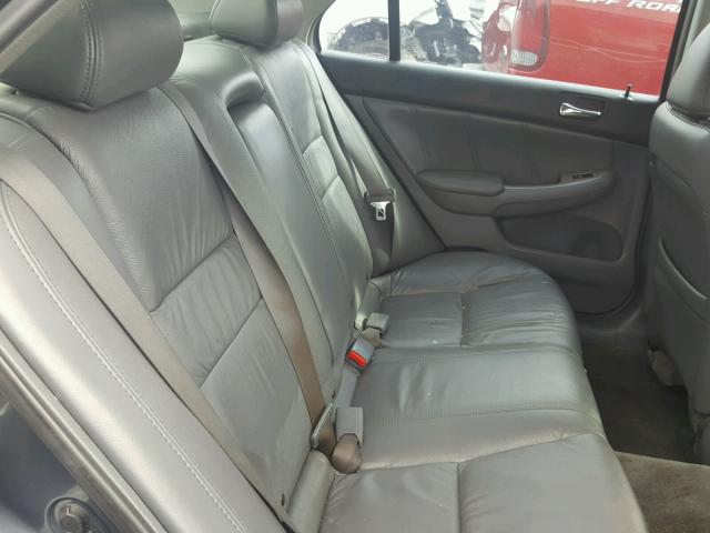 1HGCM66506A069167 - 2006 HONDA ACCORD EX GRAY photo 6