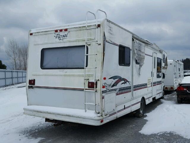1FDXE40S4WHB69033 - 1998 FORD E450 Biały zdjęcie 4
