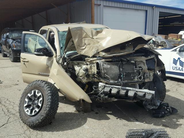 3TMCZ5AN9HM054688 - 2017 TOYOTA TACOMA DOU თაფლისფერი ფოტო 1