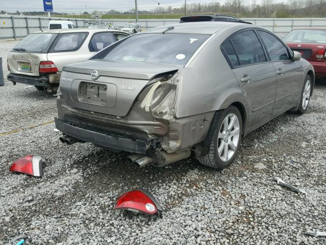 1N4BA41E95C866489 - 2005 NISSAN MAXIMA SE GRAY photo 4