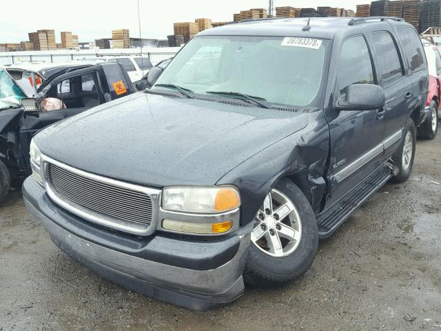 1GKEC13V55J176641 - 2005 GMC YUKON CHARCOAL photo 2