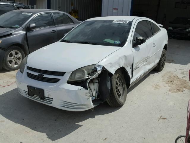 1G1AS18H897227707 - 2009 CHEVROLET COBALT LS WHITE photo 2