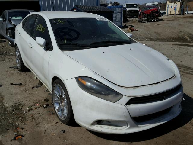 1C3CDFBA4DD347781 - 2013 DODGE DART SXT WHITE photo 1