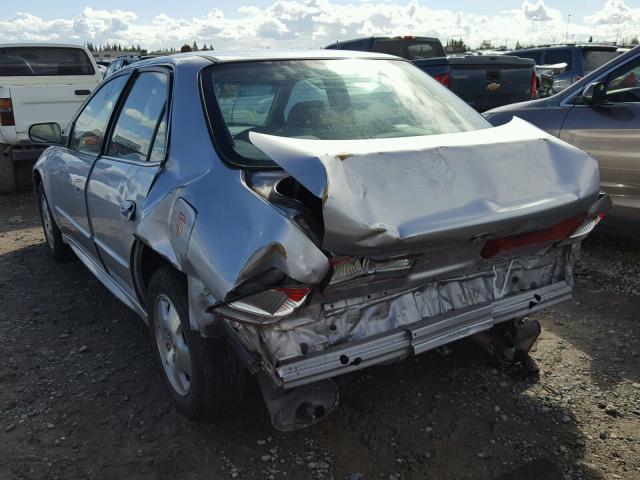 1HGCG165X1A028502 - 2001 HONDA ACCORD EX SILVER photo 3