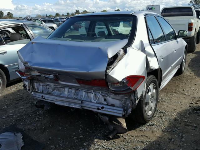 1HGCG165X1A028502 - 2001 HONDA ACCORD EX SILVER photo 4