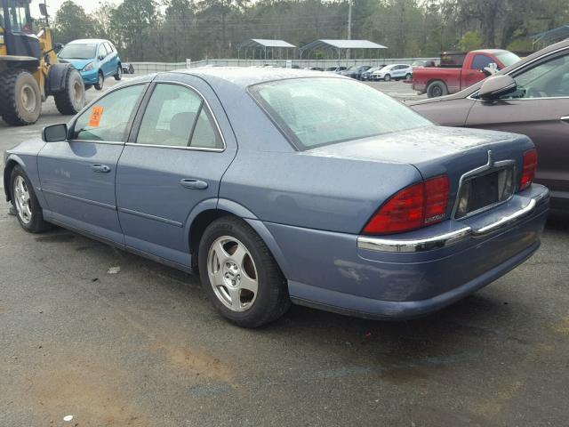 1LNHM86S0YY756032 - 2000 LINCOLN LS 蓝色 照片 3