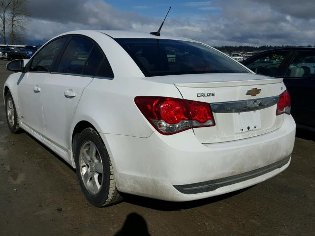 1G1PC5SB2D7252811 - 2013 CHEVROLET CRUZE LT WHITE photo 3