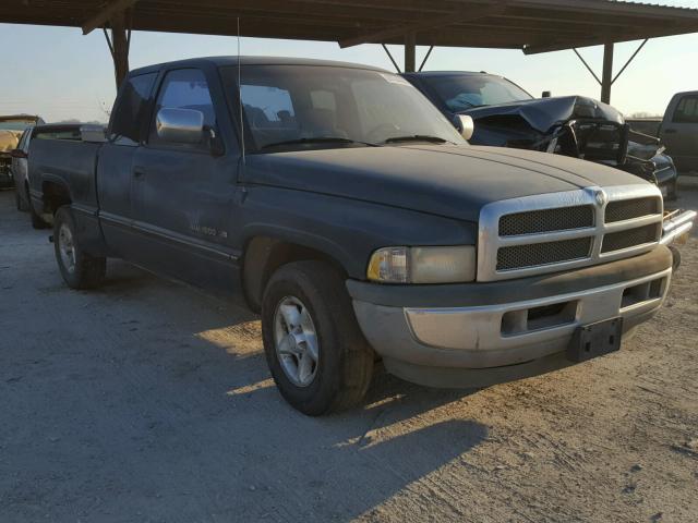 3B7HC13Y3VM596260 - 1997 DODGE RAM 1500 GREEN photo 1