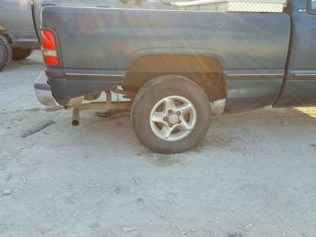 3B7HC13Y3VM596260 - 1997 DODGE RAM 1500 GREEN photo 9