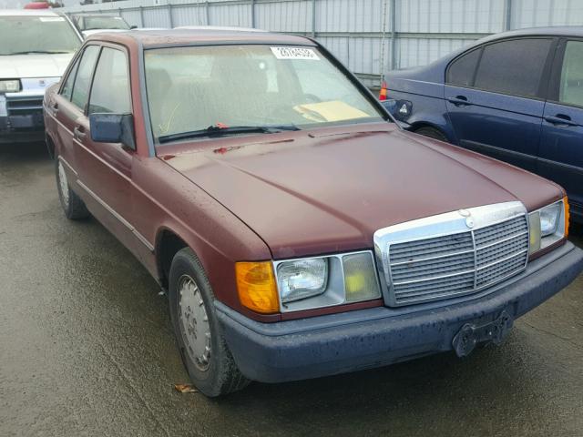 WDBDA24A7EA088705 - 1984 MERCEDES-BENZ 190 E 2.3 BURGUNDY photo 1