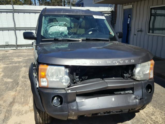 SALAE25426A394206 - 2006 LAND ROVER LR3 SE GRAY photo 9