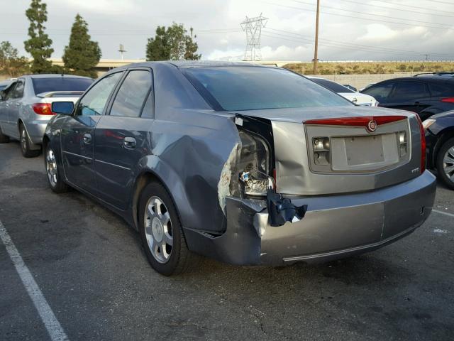 1G6DM577X40145013 - 2004 CADILLAC CTS BLUE photo 3