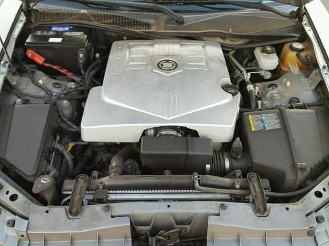 1G6DM577X40145013 - 2004 CADILLAC CTS BLUE photo 7