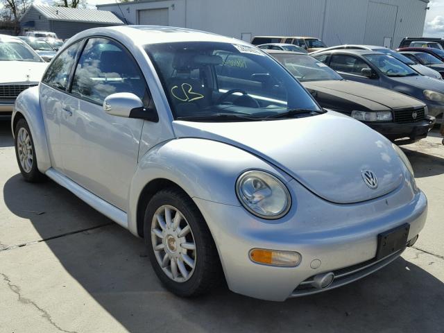 3VWCK31C25M405392 - 2005 VOLKSWAGEN NEW BEETLE 银色 照片 1
