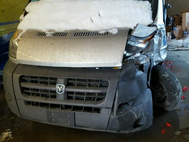 3C6TRVAG0GE124208 - 2016 RAM PROMASTER 银色 照片 9