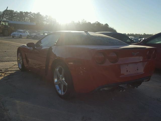 1G1YY24U455114378 - 2005 CHEVROLET CORVETTE RED photo 3