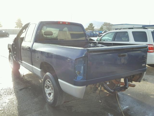 1D7HA18N26J202238 - 2006 DODGE RAM 1500 S BLUE photo 3