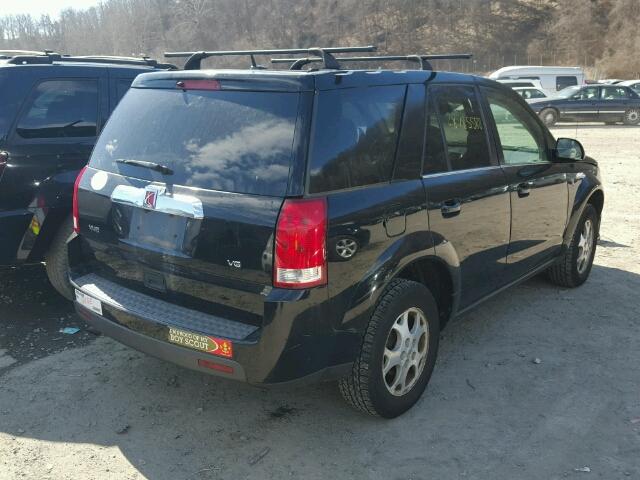 5GZCZ53436S813195 - 2006 SATURN VUE BLACK photo 4