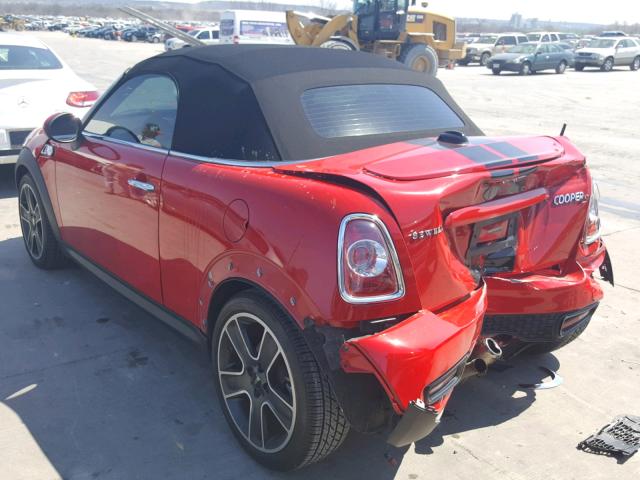 WMWSY3C50ET595056 - 2014 MINI COOPER ROA RED photo 3