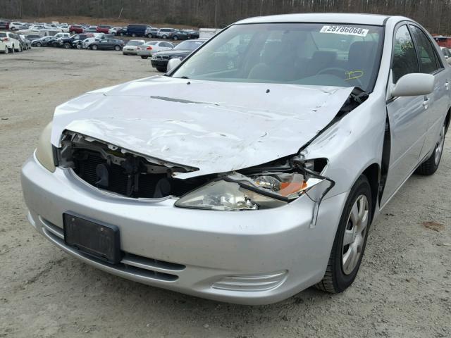 4T1BE32K34U316724 - 2004 TOYOTA CAMRY LE SILVER photo 9