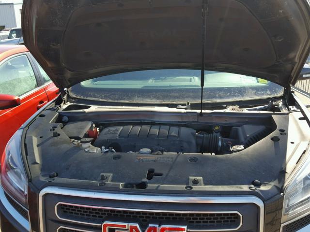 1GKKVRKD9DJ132029 - 2013 GMC ACADIA SLT BROWN photo 7