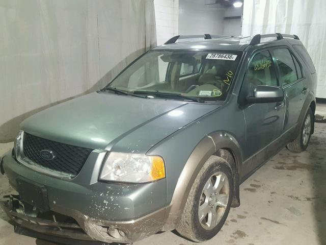 1FMZK05125GA52159 - 2005 FORD FREESTYLE GREEN photo 2