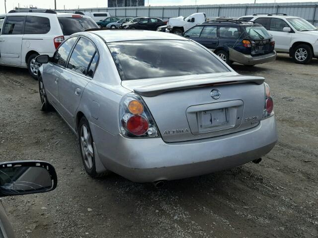 1N4BL11E02C222819 - 2002 NISSAN ALTIMA SE SILVER photo 3