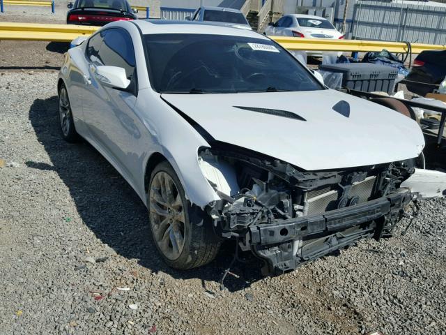 KMHHU6KJXDU092700 - 2013 HYUNDAI GENESIS CO WHITE photo 1