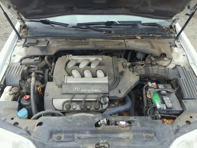 19UYA2256VL019082 - 1997 ACURA 3.0CL WHITE photo 7