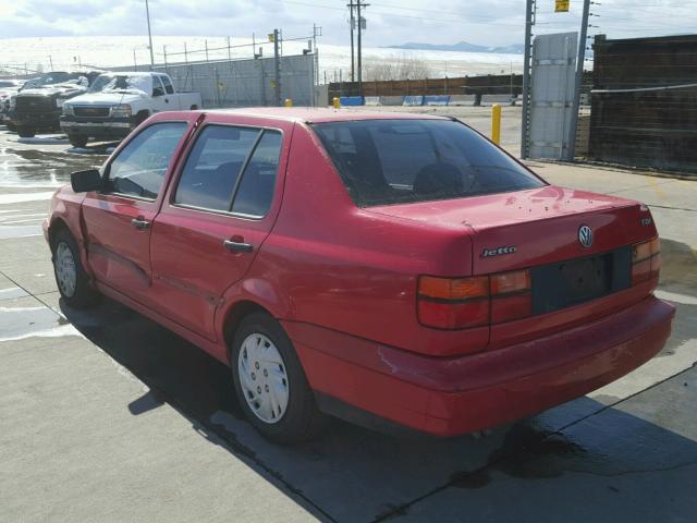 3VWRF81H9WM222077 - 1998 VOLKSWAGEN JETTA TDI RED photo 3