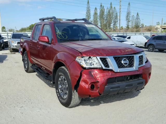 1N6DD0EV7HN755359 - 2017 NISSAN FRONTIER S RED photo 1