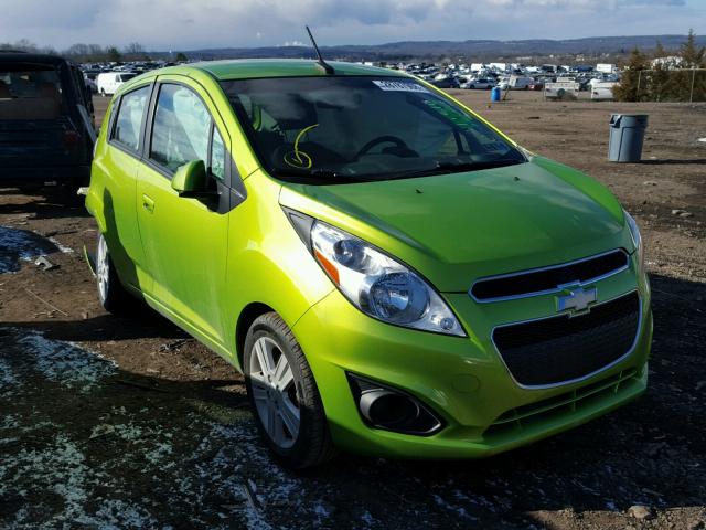 KL8CA6S98EC542079 - 2014 CHEVROLET SPARK LS GREEN photo 1