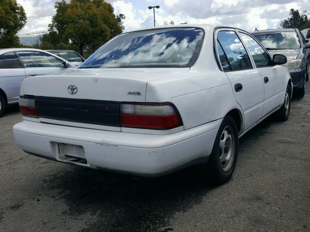 1NXBA02EXVZ511015 - 1997 TOYOTA COROLLA BA WHITE photo 4