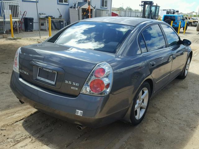 1N4BL11D05C375728 - 2005 NISSAN ALTIMA SE GRAY photo 4