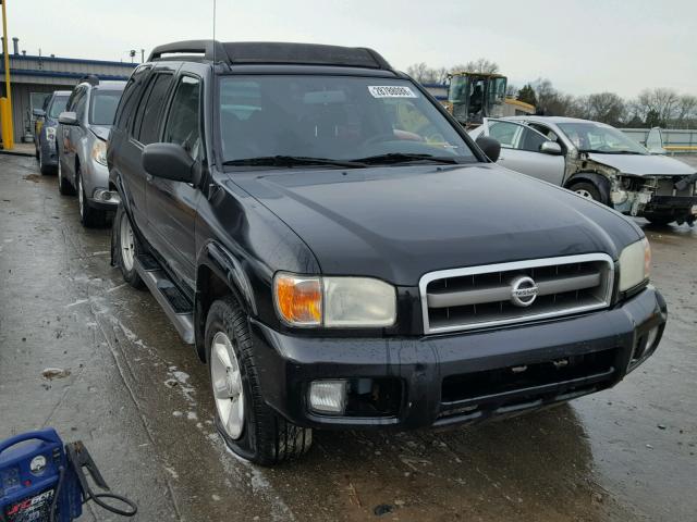 JN8DR09Y23W804838 - 2003 NISSAN PATHFINDER BLACK photo 1