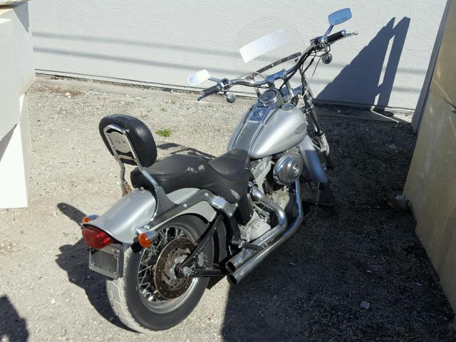 1HD1BHY192Y039960 - 2002 HARLEY-DAVIDSON FXST SILVER photo 4