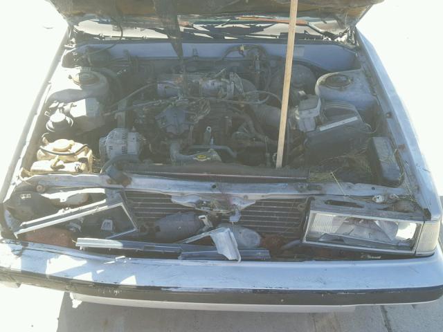 JT2SV16E2F0331120 - 1985 TOYOTA CAMRY LE BLUE photo 7