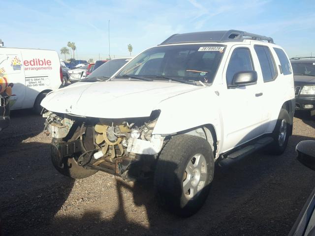 5N1AN08W78C507899 - 2008 NISSAN XTERRA OFF WHITE photo 2